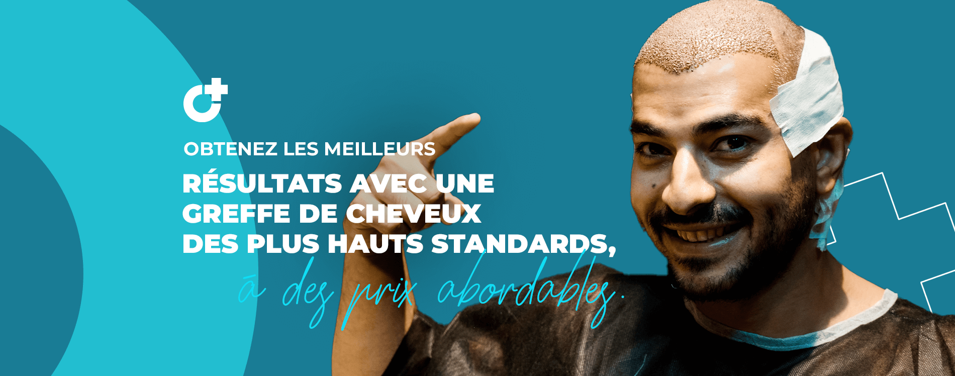 Obtenez les meilleurs résultats avec une greffe de cheveux des plus hauts standards, à des prix abordables.